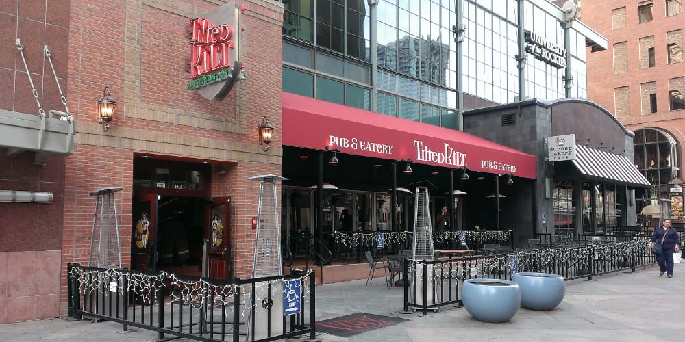Tilted Kilt Pub Eatery Specials Central Downtown Denver Happy Hours