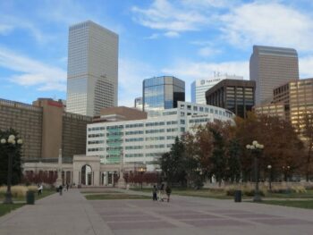 Downtown Denver Skyline Day