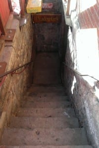 Meadowlark Bar Stairs