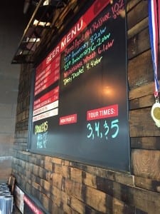 Great Divide Barrel Bar Denver Brewery Tap List