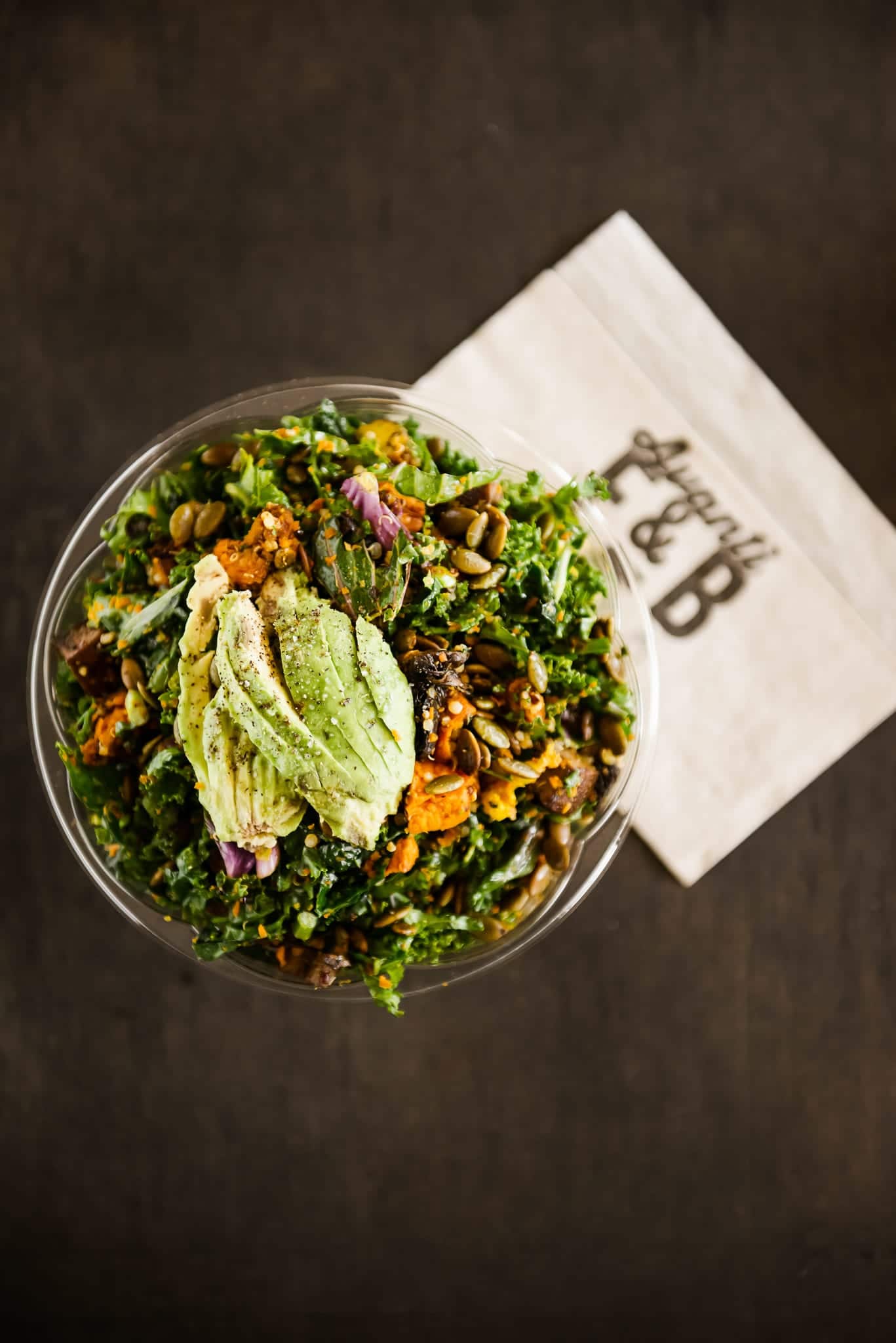 image of vegan bowl at rye society, avanti boulder