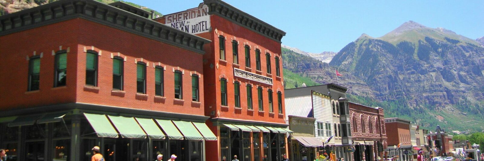 image of telluride downtown