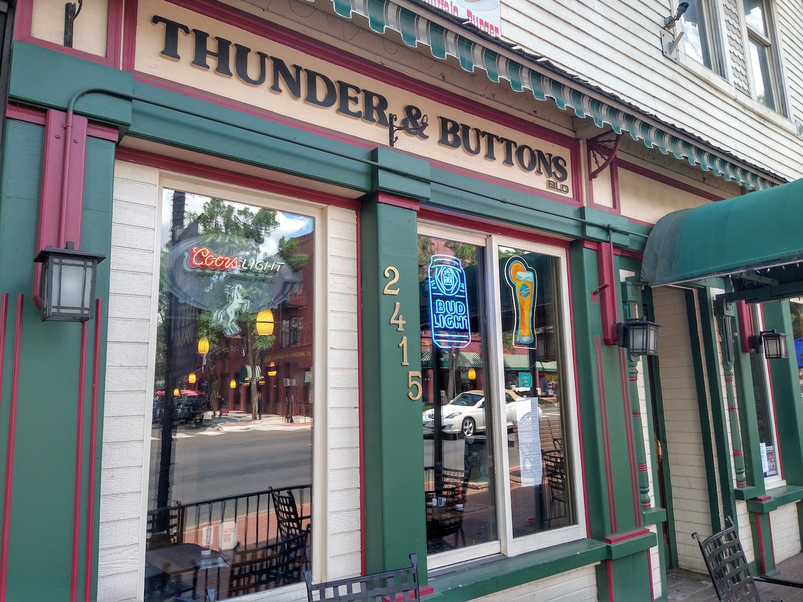 Thunder and Buttons Bar Colorado Springs