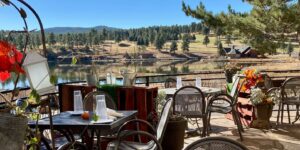 outdoor patio at willow creek restaurant