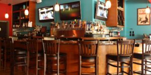 inside bar at brook's place tavern in conifer