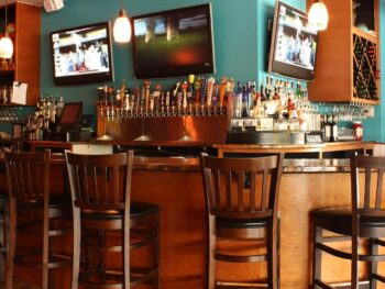 inside bar at brook's place tavern in conifer