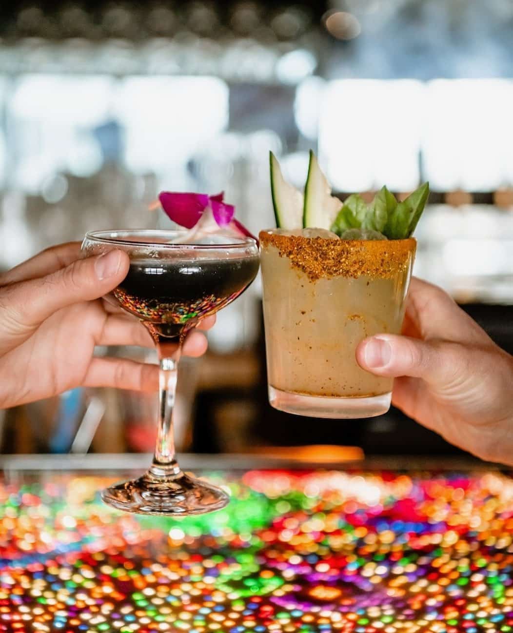 cocktail drinks at Linger Denver