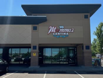 Exterior of Yo Mamma's Cantina in Aurora, Colorado